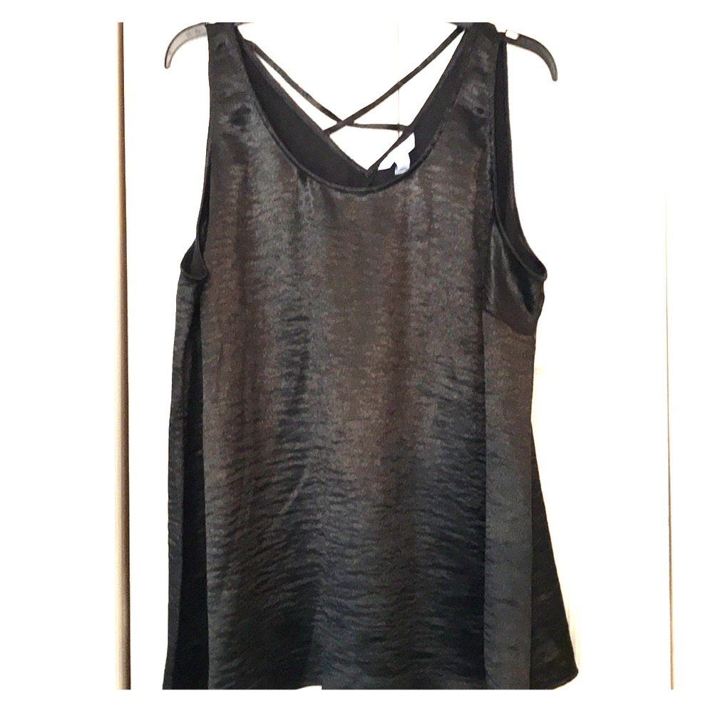 Flowy Shimmery Tank Top 1X